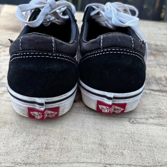 VANS Off The Wall Ward Mens SIZE 7
M BLACK & WHITE Suede & Canvas - Picture 4 of 8